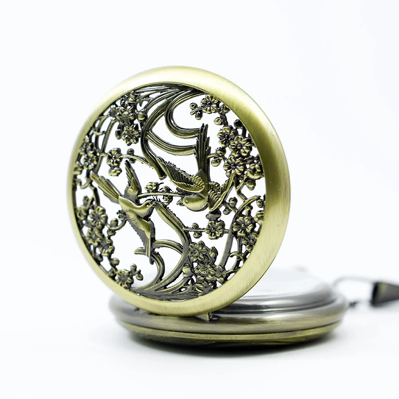 Vintage Chinoiserie Pocket Watches Mechanical Collection Personalised Charm Classic Hand Wind Fob Watch relogio masculino