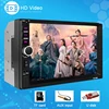 AHOUDY 2 Din Car Radio Bluetooth 7" Touch Screen Stereo FM Audio Stereo MP5 Player SD USB 7018B With / Without Camera 12V HD 5