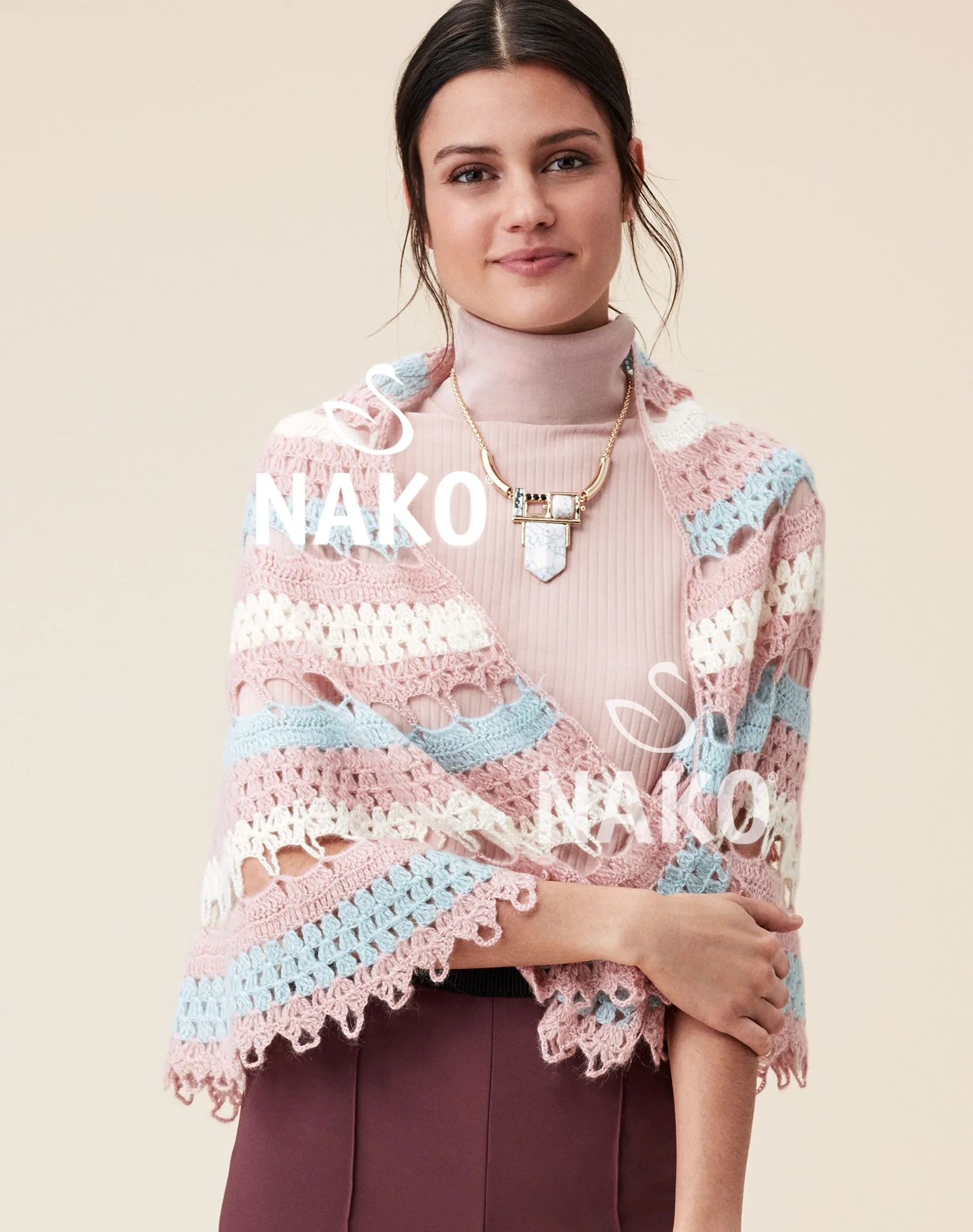 Fio de tricô manual lã luxo Nako Angora 100 gramas 550 metros 50 cores acrílico premium mohair glitter fio têxtil doméstico outono inverno