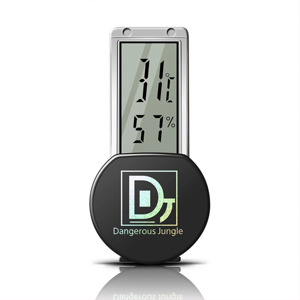 Электронный термометр и гигрометр для рептилий ящерица черепаха рогатая лягушка