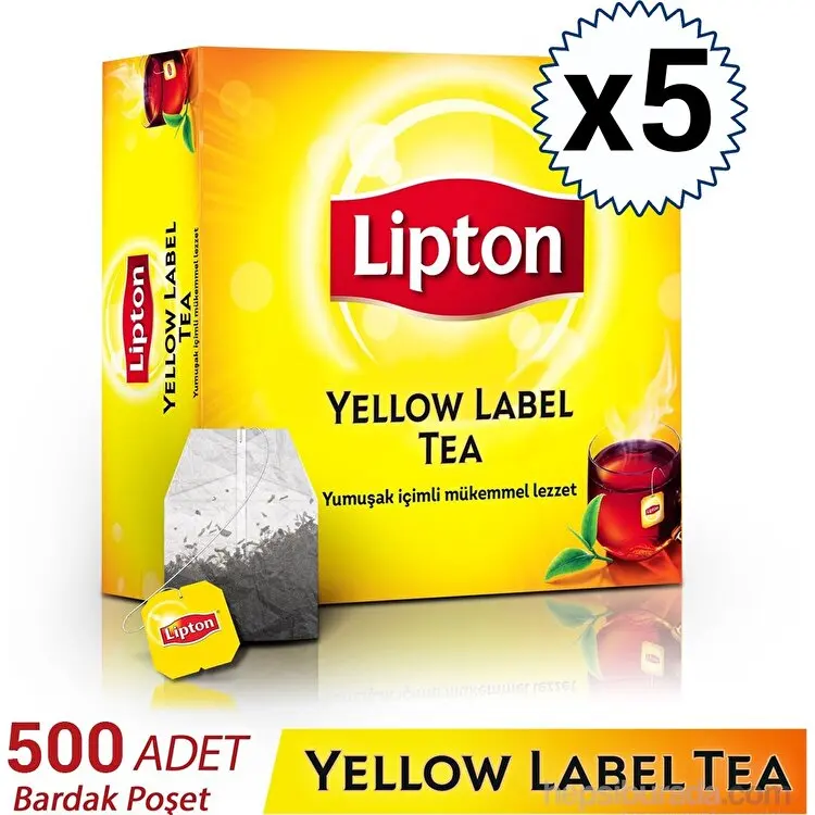 Lipton Чай в пакетиках с желтой