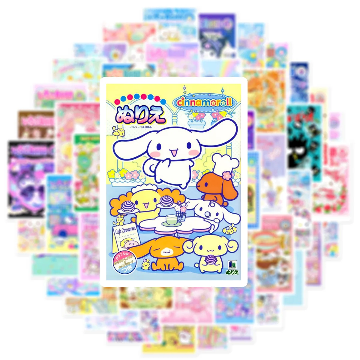 

10/50Pcs Kawaii Cartoon Poster Stickers Cute Sticker Diy Diary Planner Decoration Sticker Scrapbooking Stationery Kids Toys