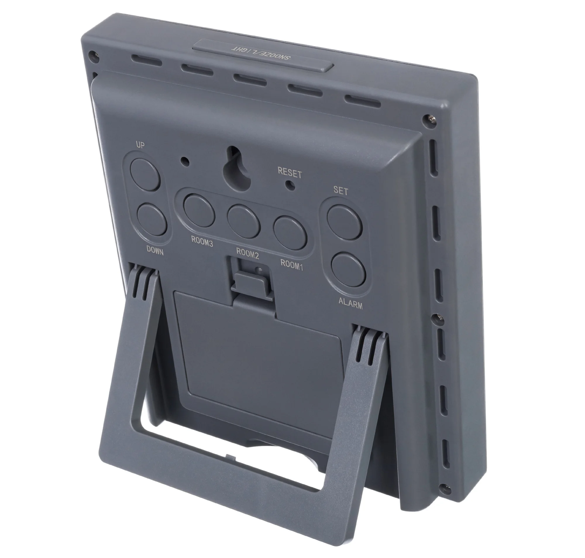 Метеостанция Bresser Temeo Hygro Quadro Prestige с тремя датчиками серая