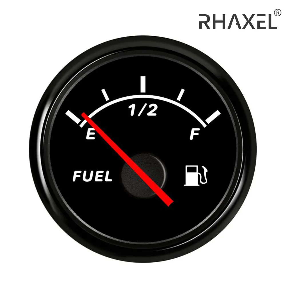 

RHAXEL Fuel Level Gauge 0-190ohm Signal 52mm for Trucks Boat Yachts Car 9-32V Level Sensor 150mm 175mm 200mm 250mm 300mm