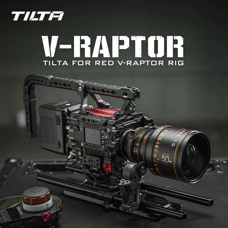 Фото TILTA ESR-T08 RED V-RAPTOR Camera Cage для RED V-RAPTOR 8k простая версия Rig Camera accessories №1