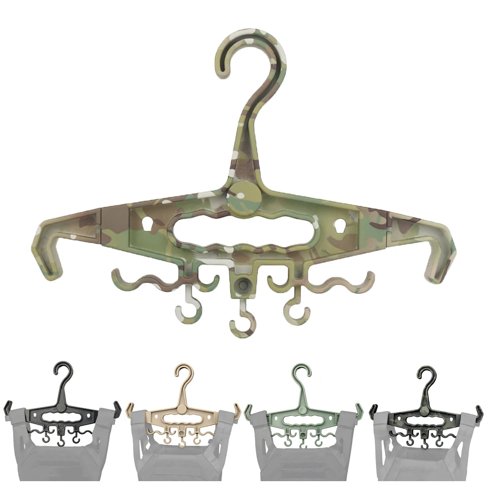 

Tactical Heavy Duty Hanger Upgraded Version Military Hunting Vest Hanger Backpack Helmet Diving Suit Hanger Hook Equipment