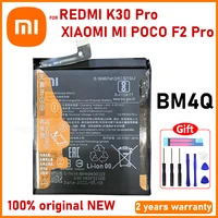 100 new original battery bm4q for xiaomi redmi k30 pro k30pro 4700mah bm4q poco f2 pro rechargeable batteries phone batteria