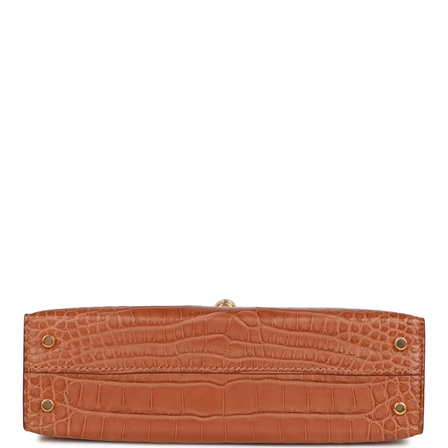 Hermes Kelly Sellier 20 - сантиметровый матовый крокодил