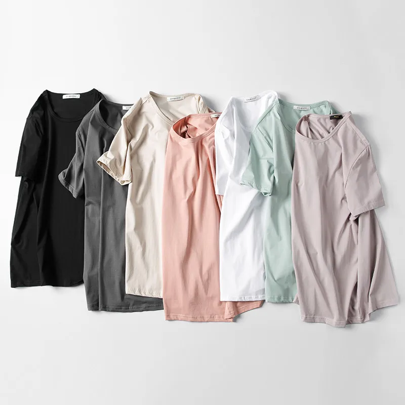 

2022 Quick Drying T-shirt Summer new fashion top round collar trend short sleeve versatile couple T-shirt