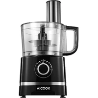 aicook food processor 4 speed vegetable chopper for chopping pureeing mixing chopping beating and slicing