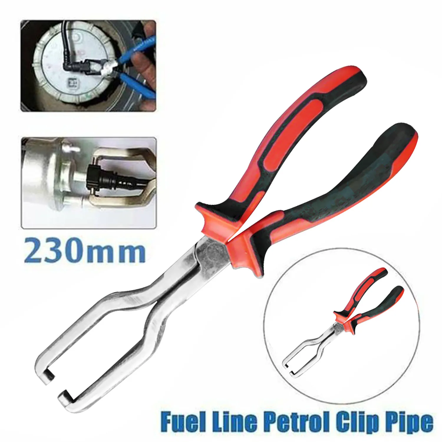 

Steel Gasoline Pipe Joint Fittings Calipers Car Repair Tool Special Petrol Clamp Filter Hose Release Disconnect Removal Pliers