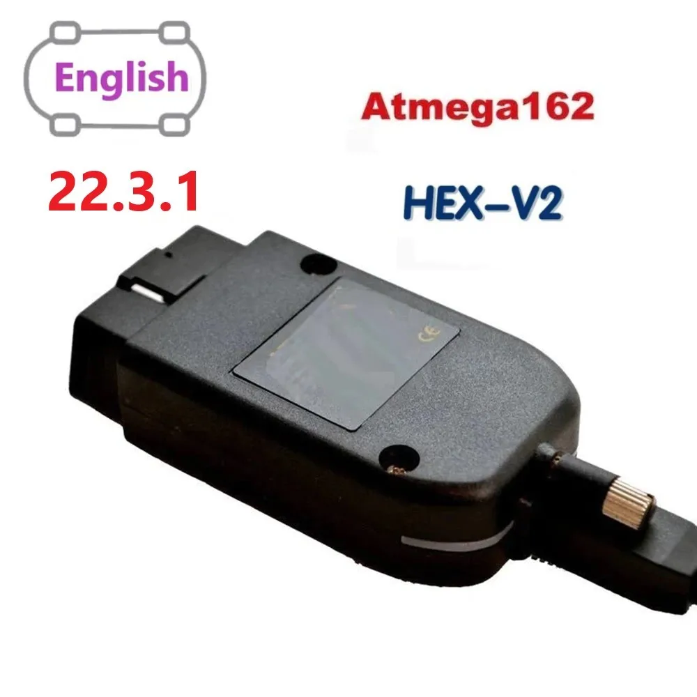 2022 новый интерфейс HEX V22.3.1 VAGCOM 21.9 Электрический тестер 22 3 для VW Seat Vag 20 4 польский
