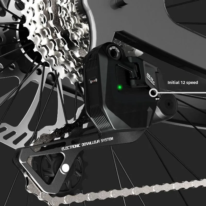 Фото Wheeltop EDS Mountain/Mtb Bike Groupest Электронный беспроводной 7-13 скоростей задний переключатель с шатуном Длина: 58 мм, 75 мм, 93 мм №2