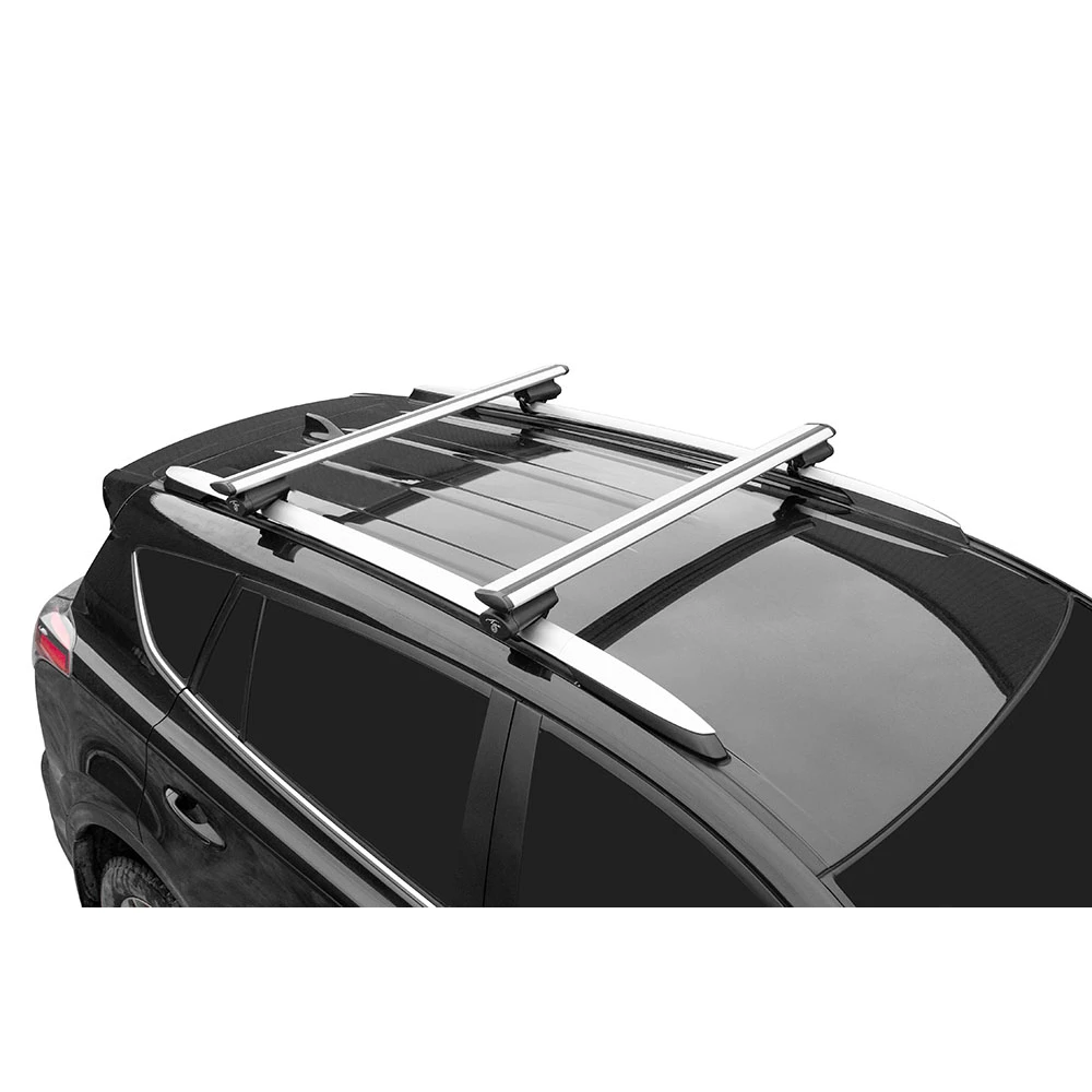 Багажник на рейлинги для Mitsubishi Outlander XL (Митсубиси Аутлендер ...