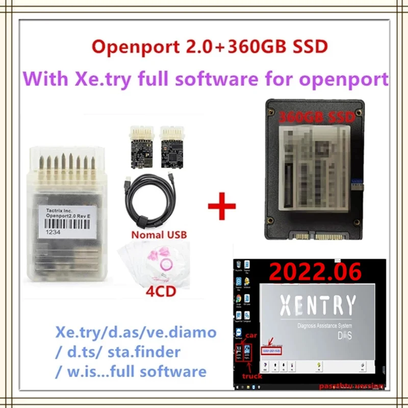 2022 06 инструмент для настройки чипа ECU с открытым портом 2 0 открытого порта USB Flash