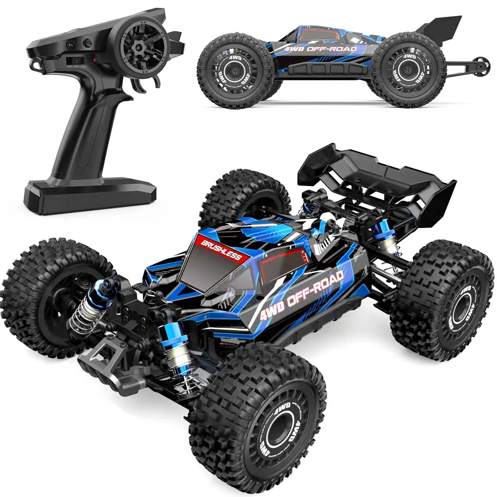 MJX 16207 Hyper Go 1/16 Brushless RC Car Hobby 2.4G Remote Control Toy Truck 4WD 65KMH High-Speed Off-Road Buggy