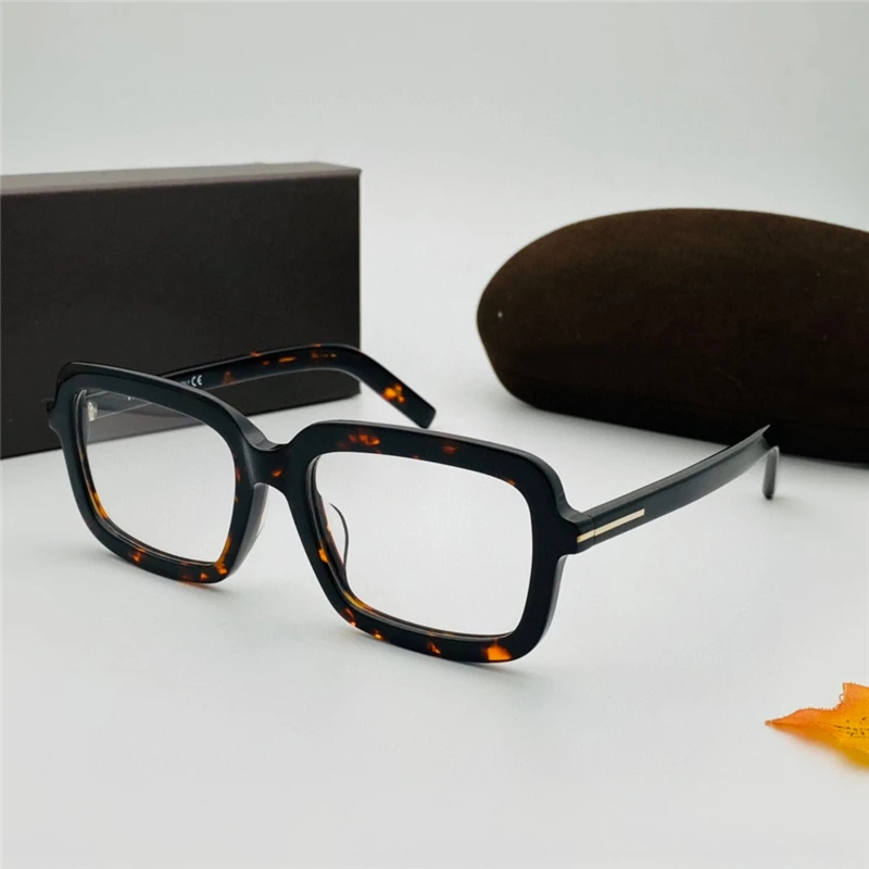 

Optical Eyeglasses For Men Women Retro 5767 Style Anti-Blue Glasses Light Lens Plate Square Full Frame With Box