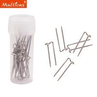 100pcs stainless steel pins silver u pin for jewelry display quilt applique dressmaker pins sewing needle sewing accessories