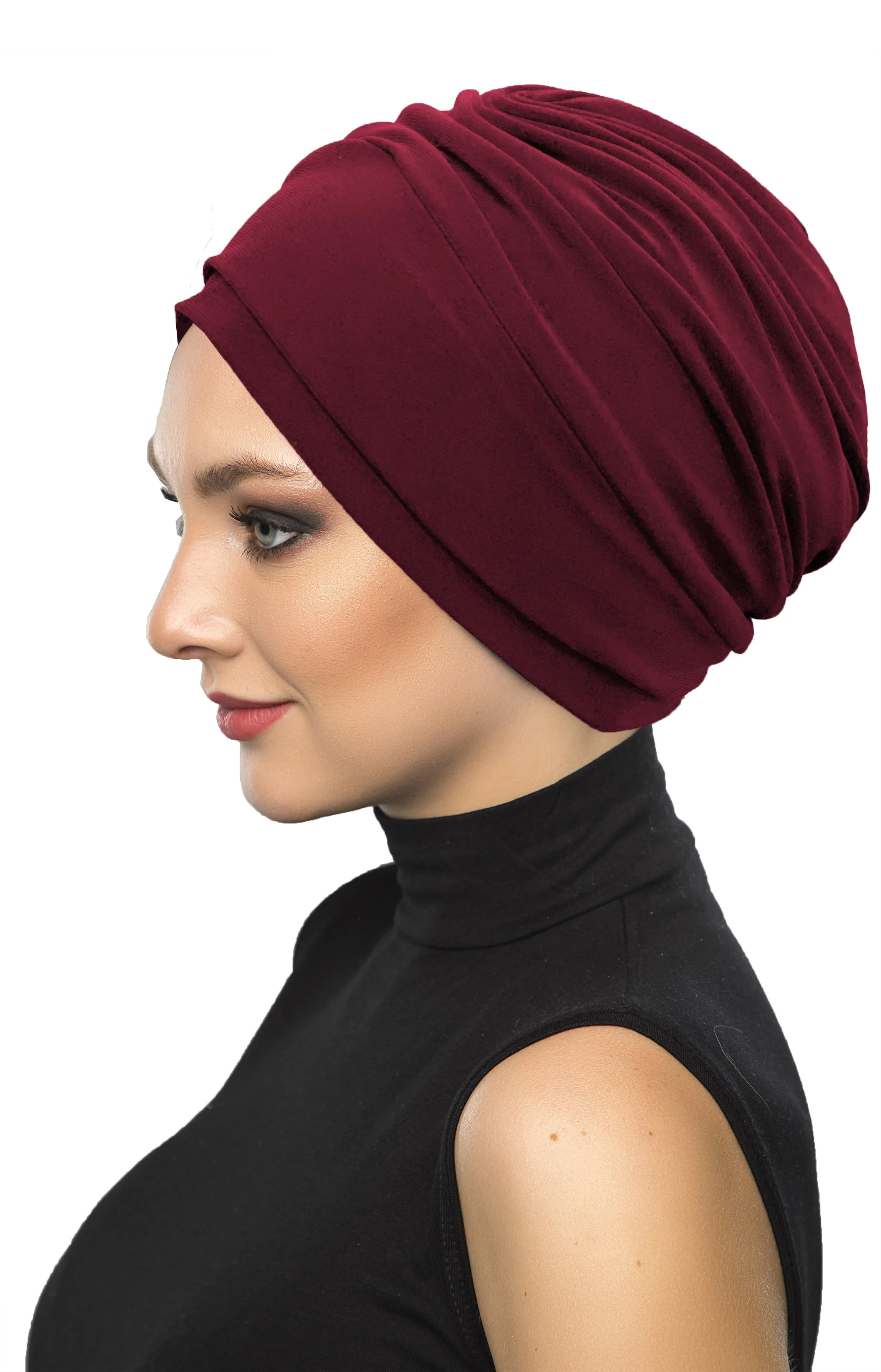 2023 New Fashion Double Layer Ready Made Turban Hijab Bonnet Scarf Cancer Cap Special Women Product Beret Bandana Shawl Muslim