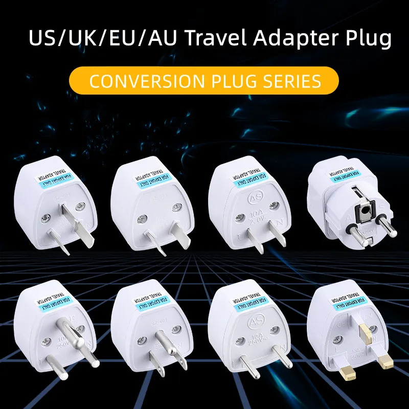 

Universal Kr american european AU EU To US UK Power plug adapter USA Israel Brazil Travel Adapter plug converter japan Korea