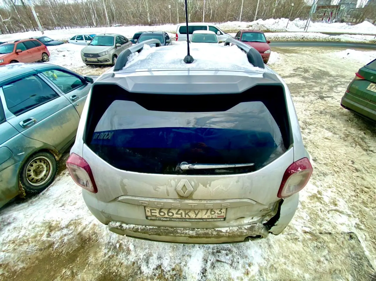 Спойлер На Дастер Чистое Стекло Купить