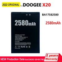 100 original 2580mah bat17582580 battery for doogee x20x20l mobile phone in stock high quality batteries with tracking number