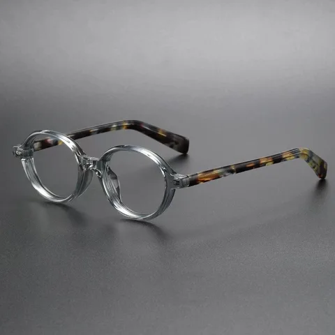 Новинка, модные очки с защитой от синего света, овальные очки в стиле ретро для близорукости, оправа для оптических очков для мужчин и женщин, очки в эллиптической маленькой оправе
