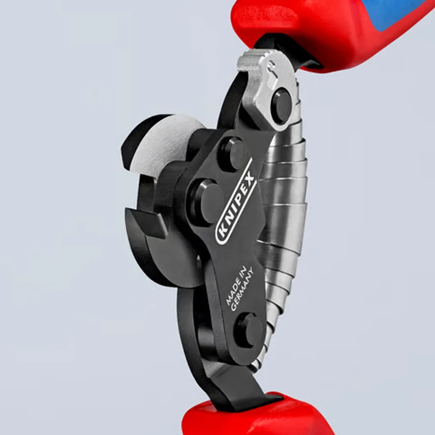 Фото Кусачки для стального троса KNIPEX 9562160, 160 мм, компактные, легкие, высокопроизводительные №4