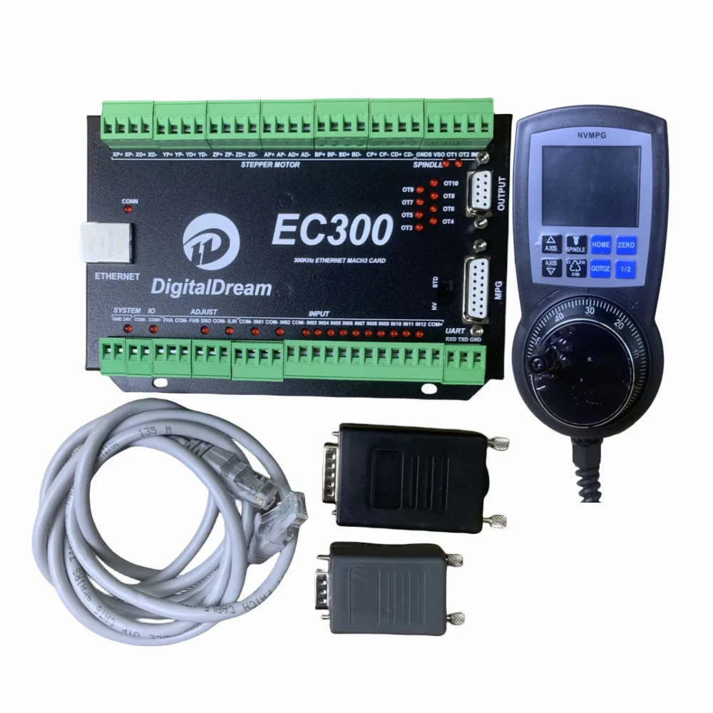 Фрезерный станок с ЧПУ, 3 оси, 300 кГц