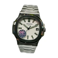mens automatic watches stainless steel casestrap luxury dress wrist watch 50m waterproof luminous calendar watches mechanical