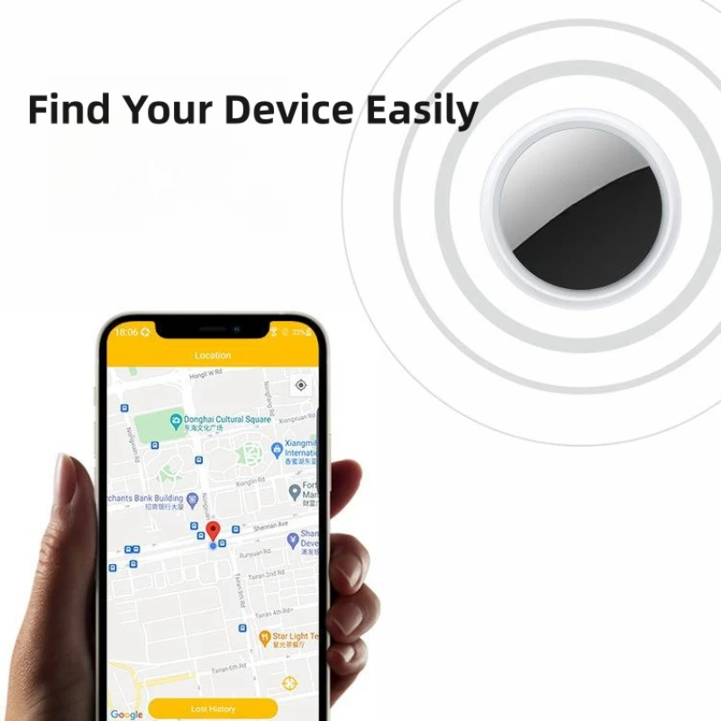 

Smart Tag Anti-Lost Alarm Wireless Bluetooth Tracker Phone Stuff Two-way Search Suitcase Key Pet Finder Location Record GPS