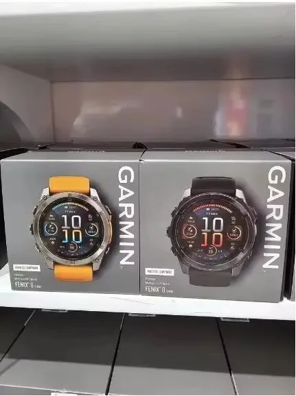 ТОПРОДАЖИ Часы Garmins-Fenix 8 AMOLED с сапфировым стеклом 51 мм GPS НОВЫЕ ПРОДАЖИ