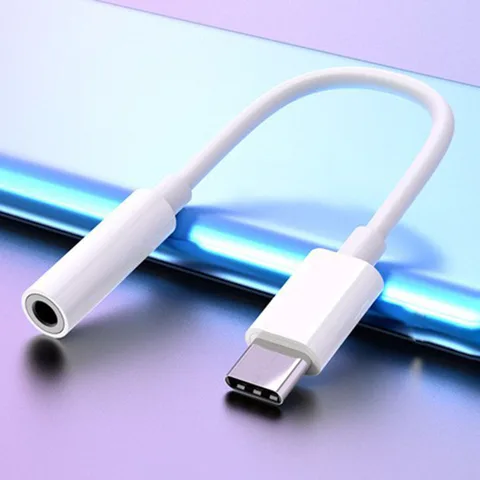 Адаптер 3,5 мм для Type-C Портативный адаптер для гарнитуры Type C 10-сантиметровый кабель для наушников, Аксессуары для смартфонов