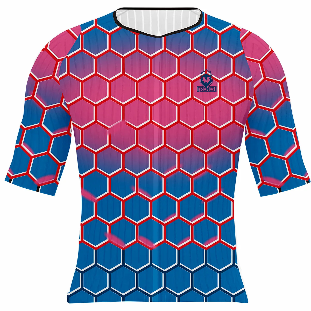 Футболка для велоспорта Frenesi аэродинамическая облегающая SPF 50+ мужчин и женщин