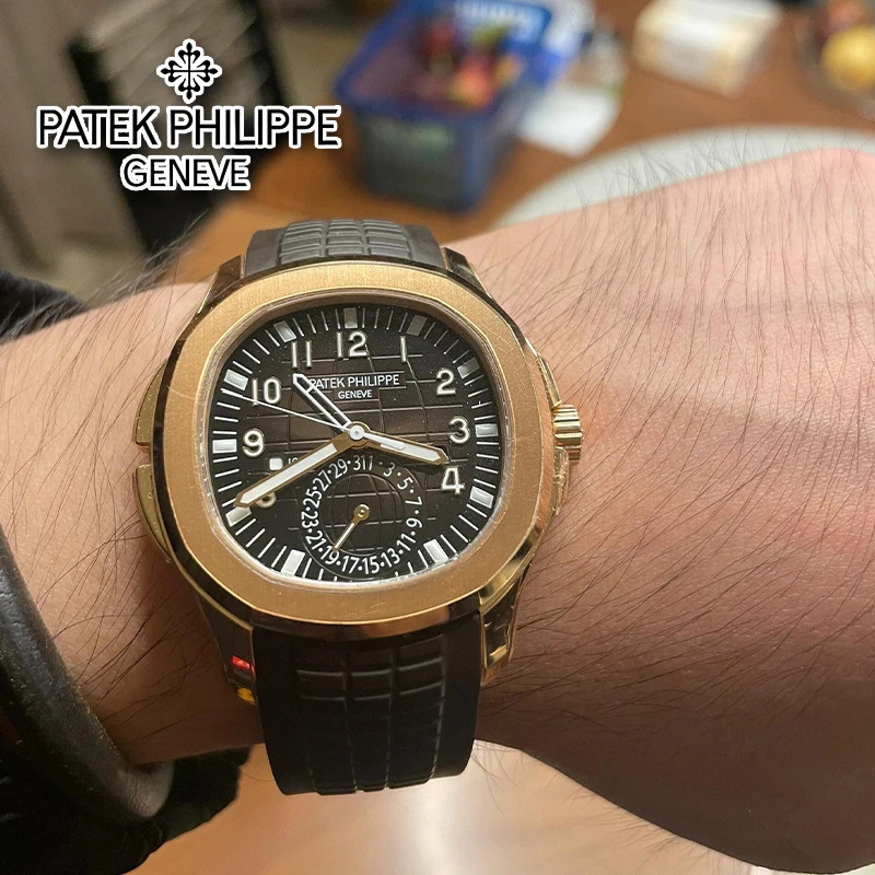 Часы в стиле Patek Philippe деловые мужские кварцевые часы на рабочем месте