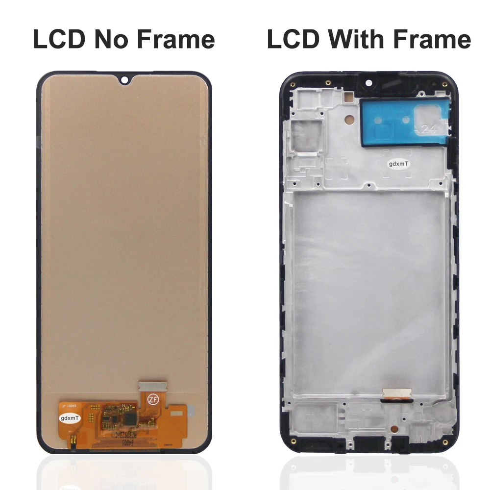 ЖК-дисплей с сенсорным экраном и дигитайзером для Samsung A24 A245 4G A245F A245M A245N рамка