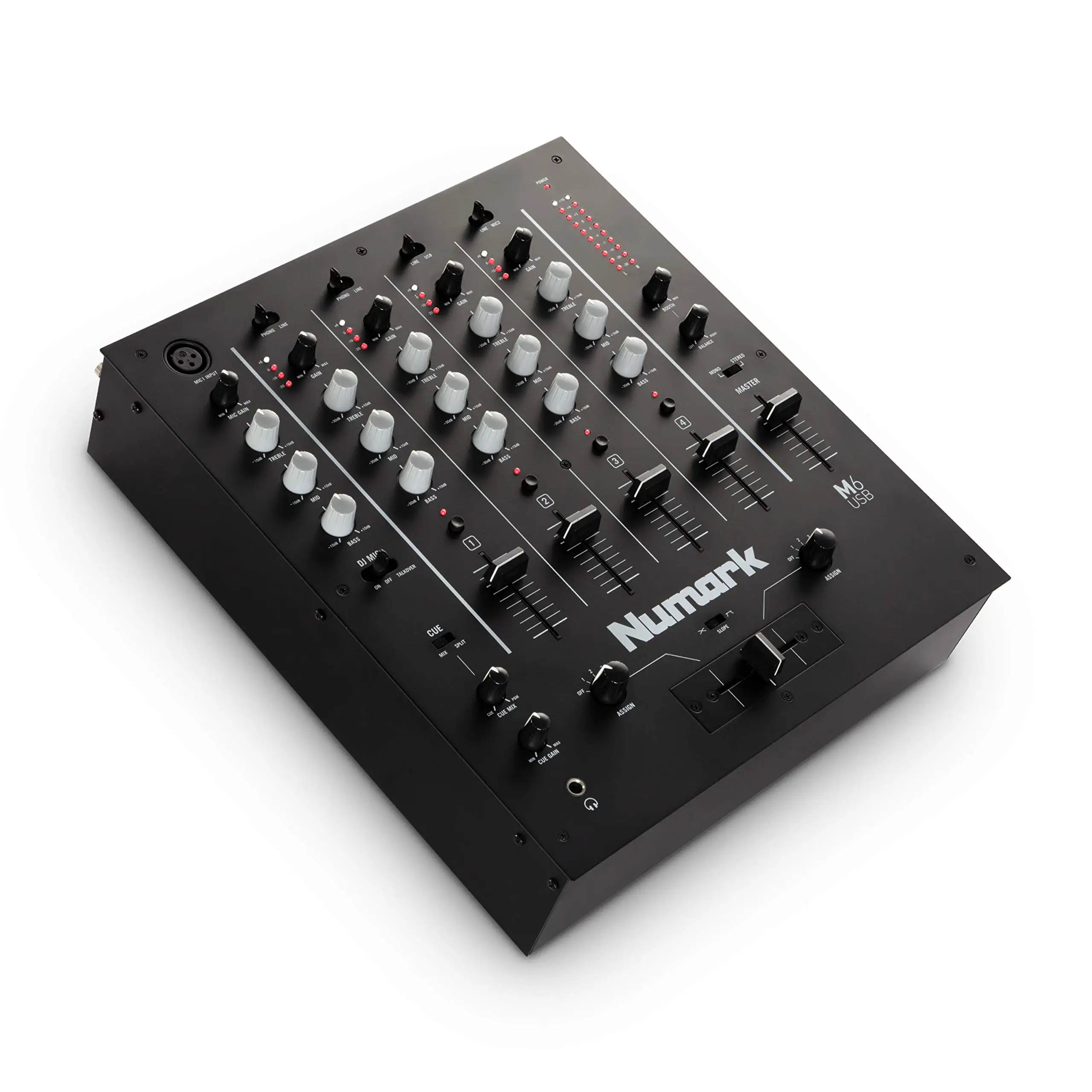 

HIGH QUALITY ON Numark M6 USB 4-channel DJ Mixer