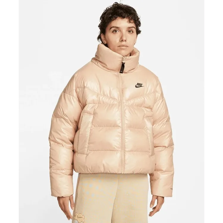 Nike W Nsw Tf City Jkt Бежевые