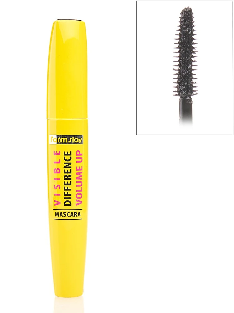 Тушь visible difference volume up mascara. Farmstay тушь для ресниц visible difference volume up mascara. тушь для объёма ресниц visible difference volume up mascara. farm stay visible difference volume up mascara.