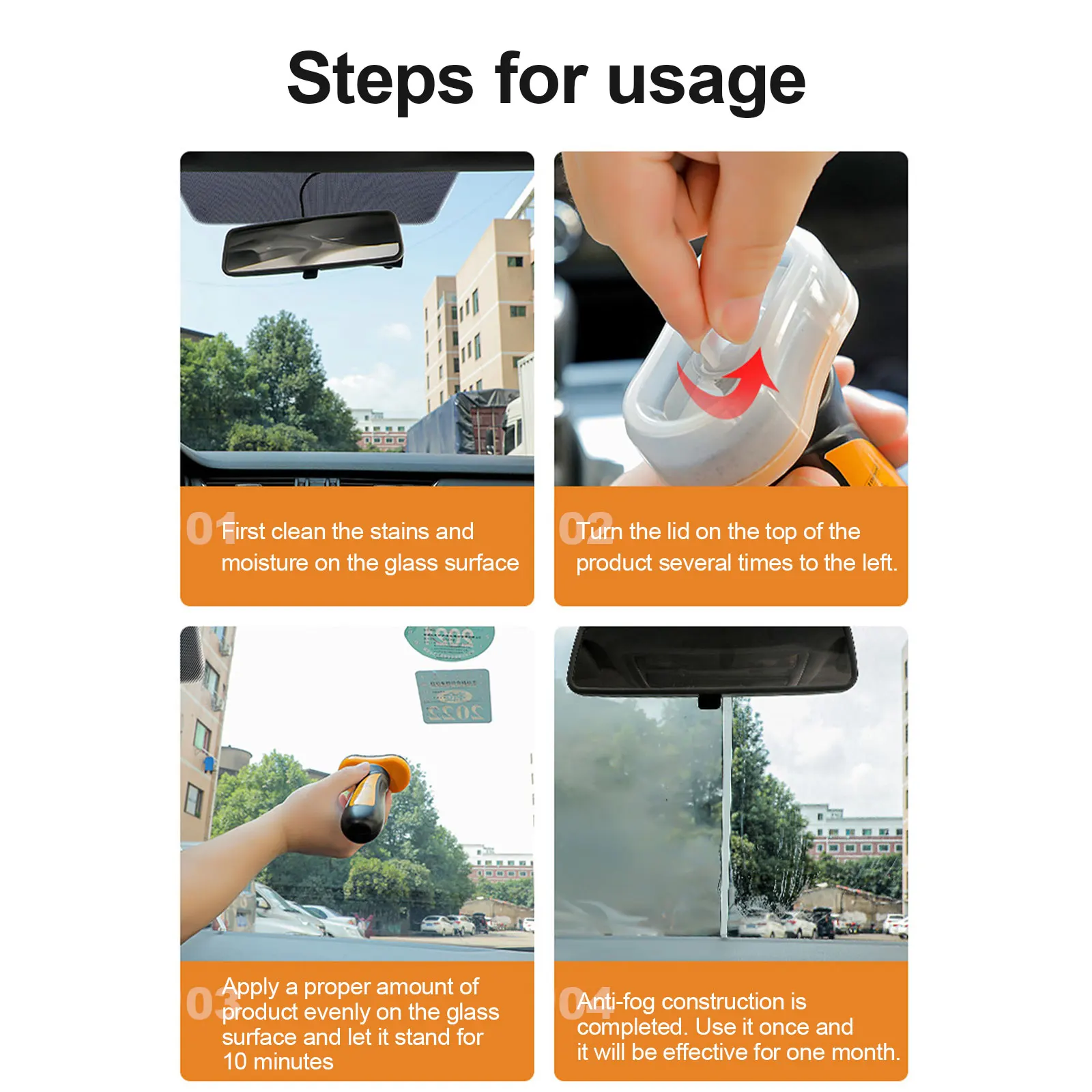 Средство для очистки автомобильных стекол от дождя 100 мл