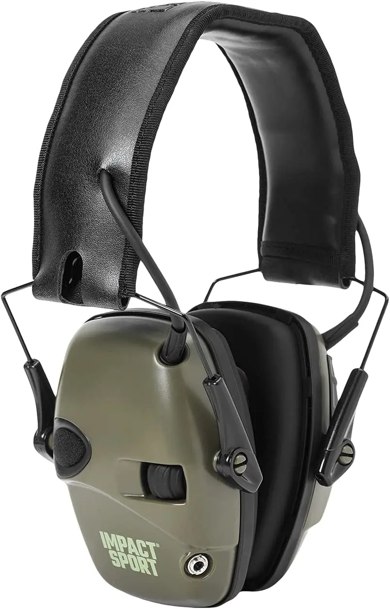 

Impact Sport Electronic Earmuff Howard Leight R-01526Shooting Protective Headset Foldable Tactical Hunting Honeywell Quality