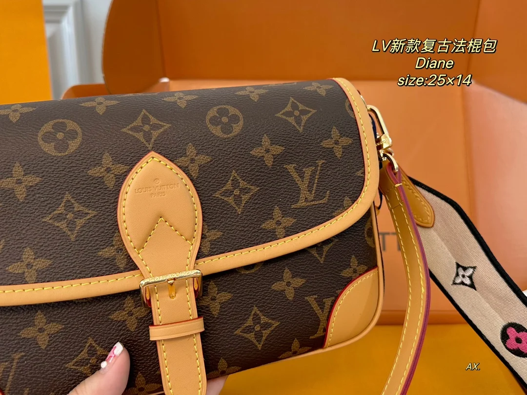 Сумки на плечо Louis Vuitton Женская новая сумка высокое качество через Кожаная мода