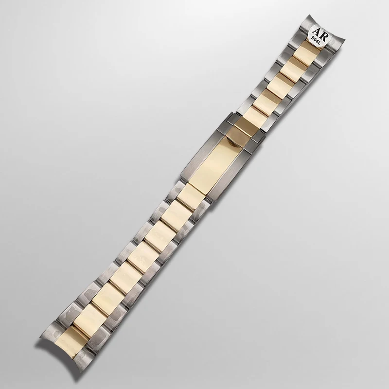 

ARF 904L SS Two Tones Watch Bracelet Strap For GMT 116713, Watch Parts Aftermarket Replacement