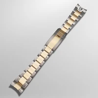 arf 904l ss two tones watch bracelet strap for gmt 116713 watch parts aftermarket replacement