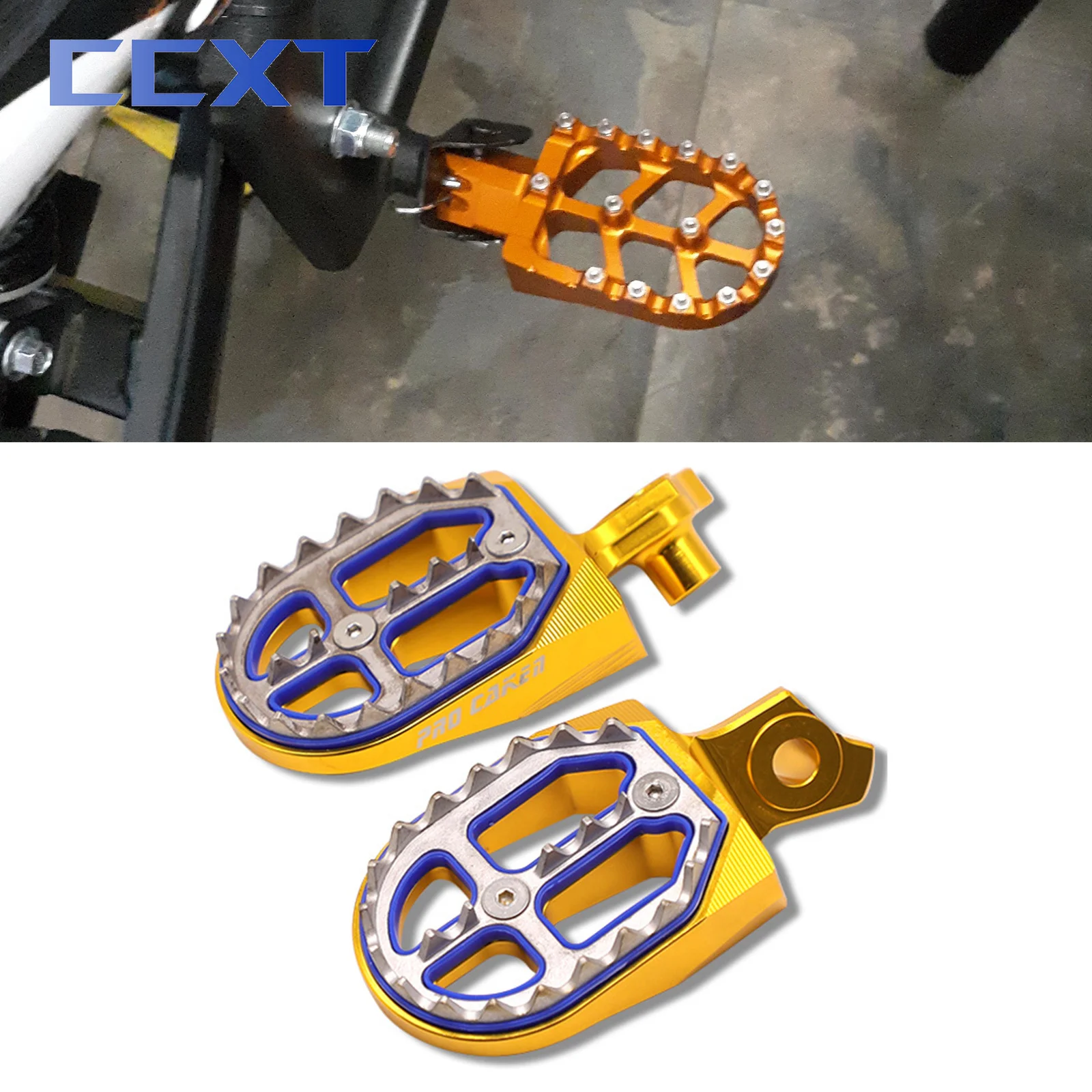 

CNC Мотокросс Подножки для Suzuki RMZ250 2010-2018 RMZ450 2008-2018 RMZ450Z 2010-2017 мотоциклетный Кроссовый велосипед