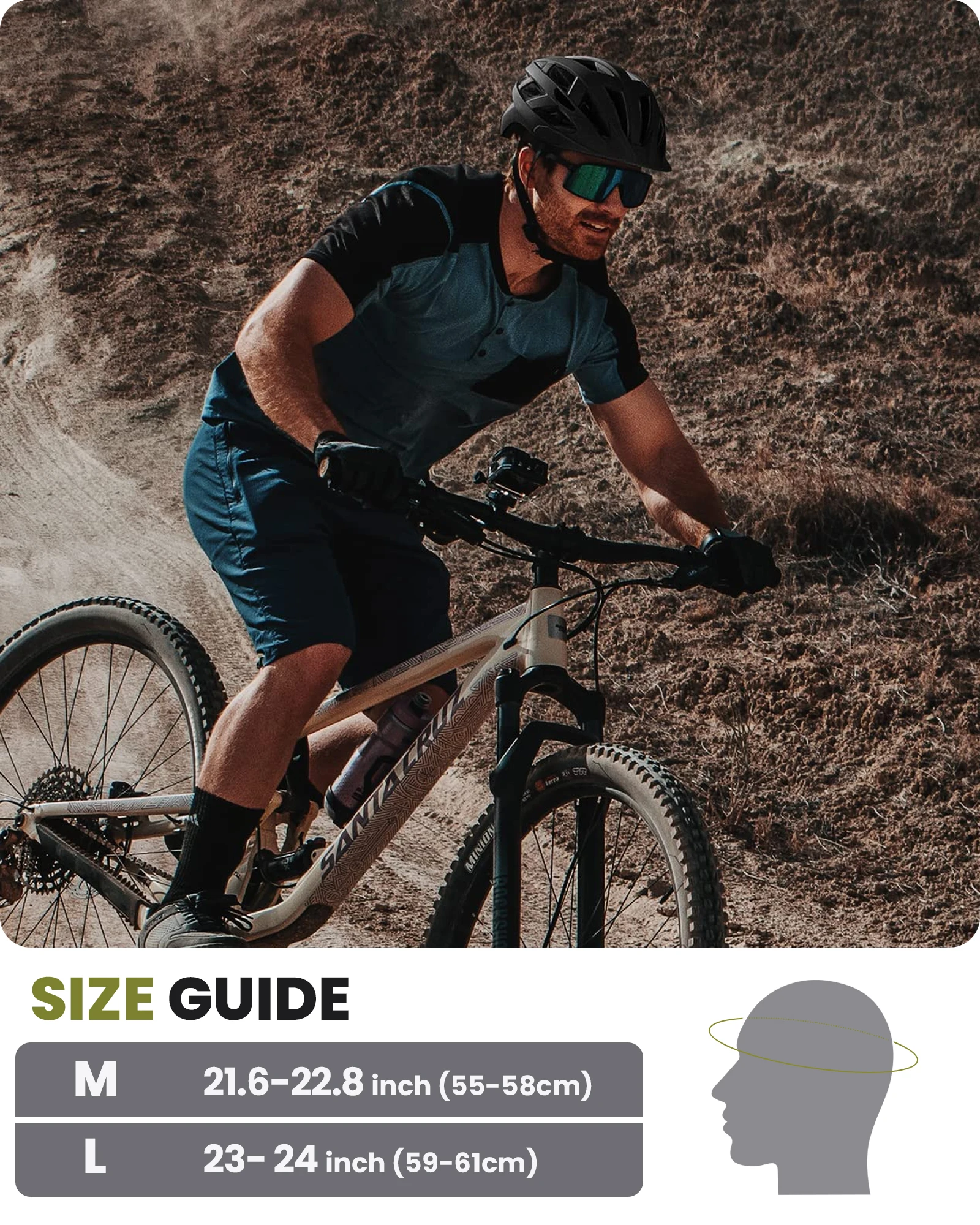 Велосипедный шлем OutdoorMaster Gem MIPS с 2 съемными вкладышами, вентилируемый, для MTB и шоссейных велосипедов, регулируемый, безопасный велосипедный шлем (art.: 3920da70fc778) - 3920da70fc778
