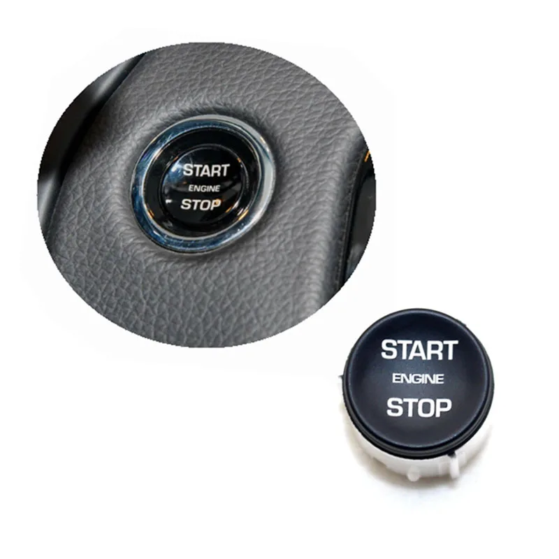 

Car Engine Ignition Starter Switch Start Stop Push Button Cover Replacement For Jaguar XJ XJL