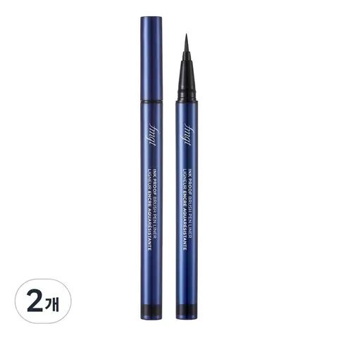 fmgt Ink Proof Линер-кисти черные 0,6 мм, 2 шт.