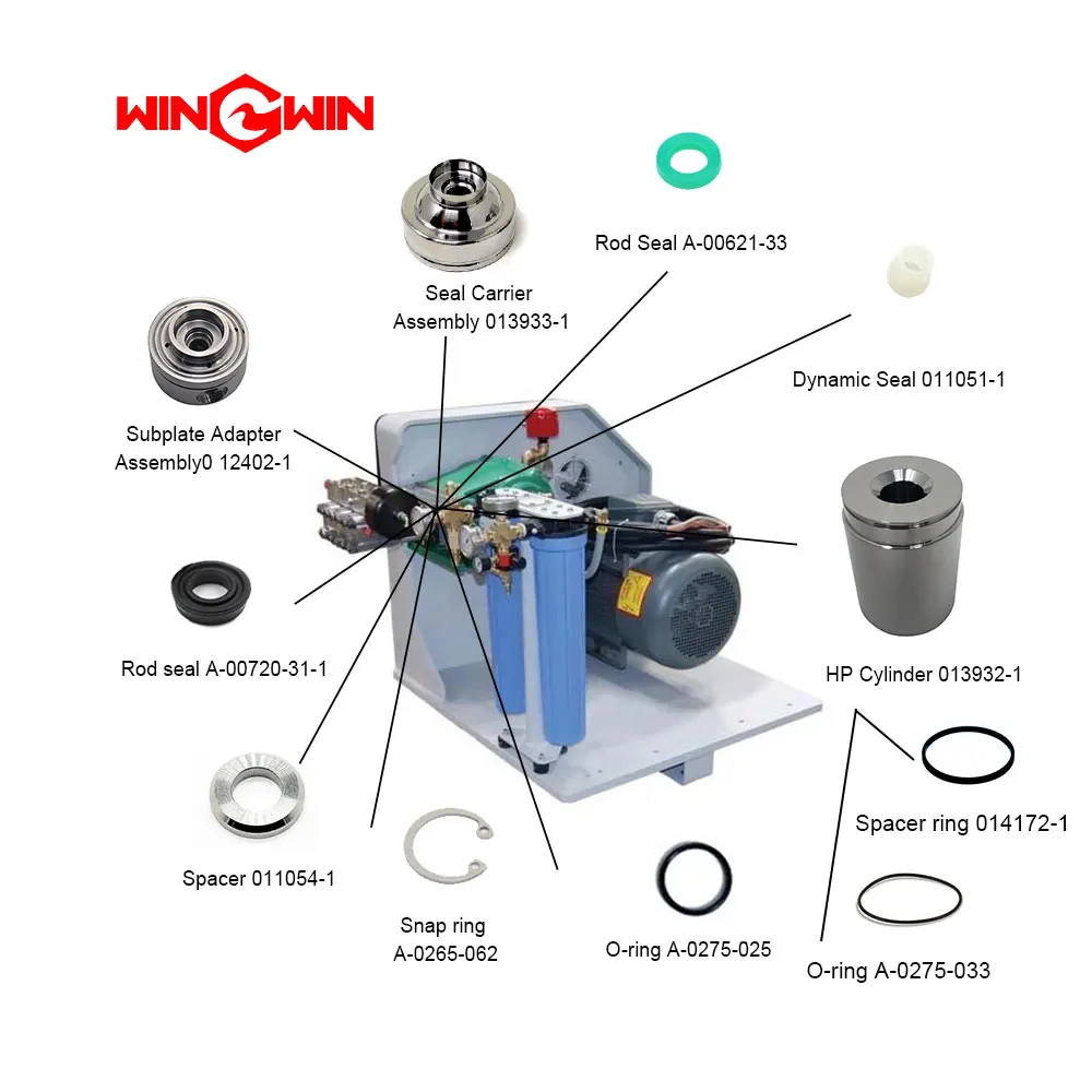 

Waterjet cut pump parts 013933-1 DIRECT DRIVE SEAL CARRIER ASSEMBLY for waterjet machine