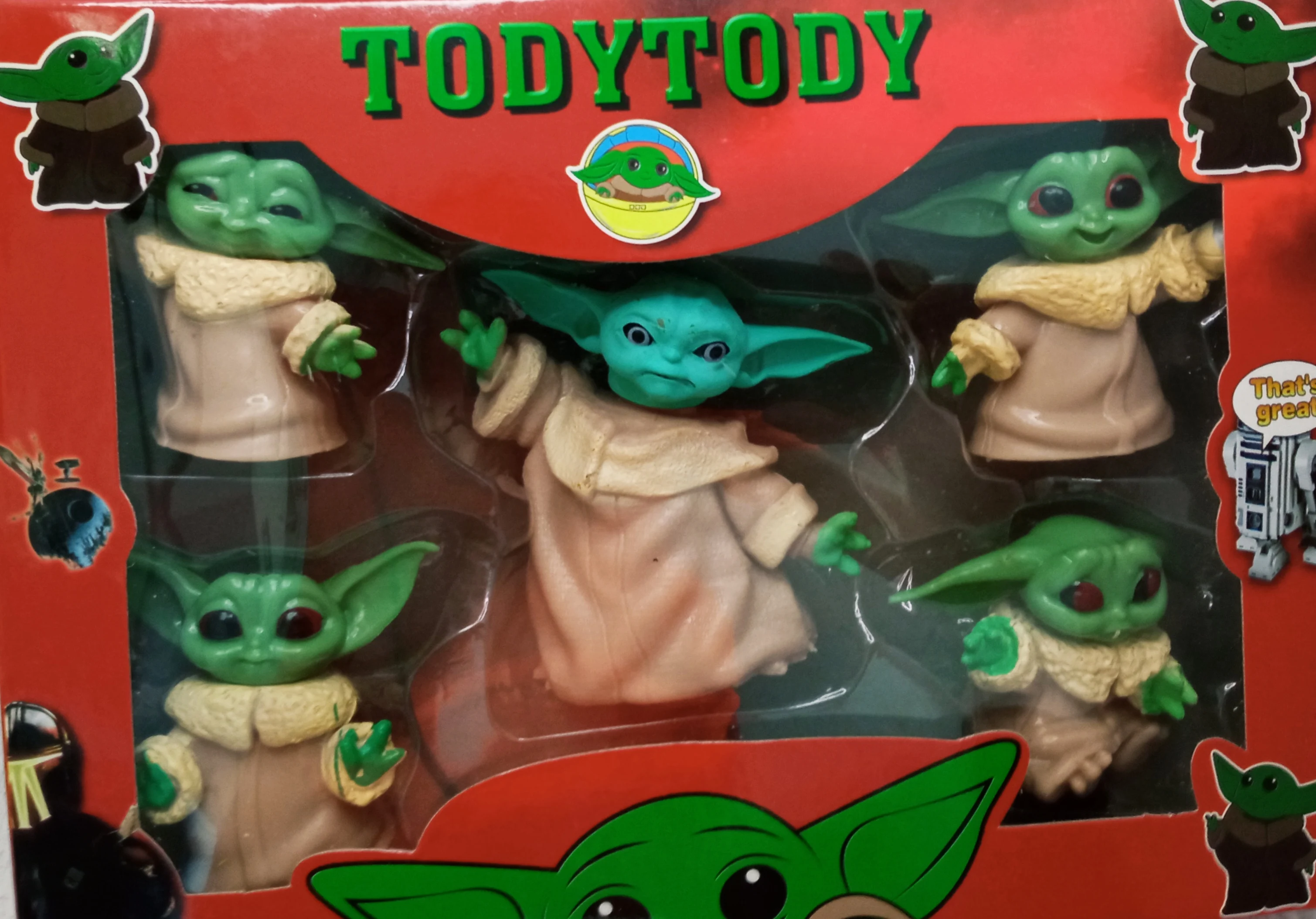 5 фигурок Звездные войны фигурки Йода Мандалорец Стар ворз wars джедай дарт вейдер